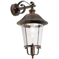 Orion Vägglampa utomhus MARIELLA, Koppar, Aluminium / grå / zink, Antik