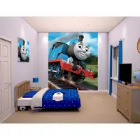 Walltastic Thomas Train tapet 243 x 203 cm