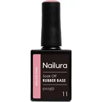 Nailura Rubber Base 10 ml - 11 Mauve Pink