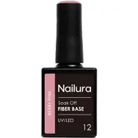 Nailura Fiber Base 10 ml - 12 Berry Pink