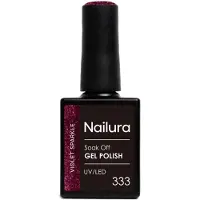 Nailura Gel Polish 10 ml - 333 Violet Sparkle