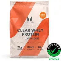Myprotein Clear Whey Isolate - 1KG - 40servings - Orange Mango (+ Collagen)