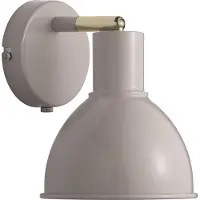 Nordlux Vägglampa , Beige, Vardagsrum, Metall