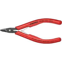 Knipex 75 52 125 Elektronik och finmekanik Sidoskärare med facett 125 mm