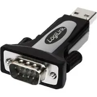 Logilink USB 2.0 to Serial Adapter - Seriell adapter - USB 2.0 - RS-232
