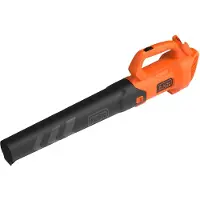 Black & Decker BLACK+DECKER BCBL200B - Lövblåsare - sladdlös - 18 V - inget batteri - 19500 vpm - 600 m³/tim. - 140 km/h - 1.79 kg - SOLO