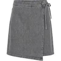 Object Rosie Denim Kort Kjol