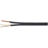 Bkl Electronic 1106001/25 Audiokabel 2 x 0.14 mm² Svart 25 m