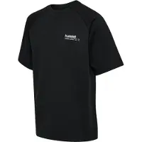 Hummel T-shirt - HmlJR Tech Loose - Svart - - 7-8 år (122-128) - T-shirt