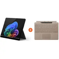 Microsoft PC Hybrid / PC 2 i 1 Surface Pro 11:e generationen 13’’ Copilot+PC Snapdragon X Elite 16 GB RAM 1 TB SSD Touchskärm Grafit