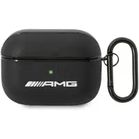 Mercedes AMG läder Big Logo - fodral AirPods Pro (czarny)