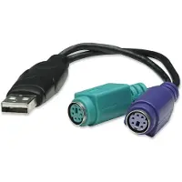 Manhattan 179027, USB Type-A, PS2, Svart, CE FCC WEEE, 195 mm, 100 g