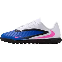 Nike Phantom 6 Club Low Cut TF Attack - Blå/Pink Blast/Vit Barn - Turf (TF), storlek 38