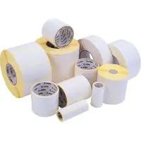 Zebra Z-Select 2000T - Matt - bestruket - vit - 22 x 31 mm 34680 etikett (er) (12 rulle/rullar x 2890) etiketter - för Zebra ZT220, ZT230 GK Series GK420 G-Series GC420 GX Series GX420, GX430 TLP 2824