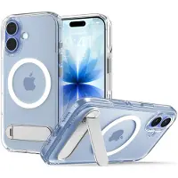 Spigen ACS09981, Mobilskal, Apple, iPhone 17, 16 cm (6.3"), Transparent, Vit