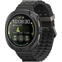 Spigen Liquid Air, Ask, Smartwatch, Svart, Samsung, Watch 8 (40mm), Termoplastisk polyuretan (TPU)