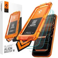 Spigen iPhone 17 Pro Max/18 Pro Max ALM Glas.tR Slim Skärmskydd - 9H - 3 St.