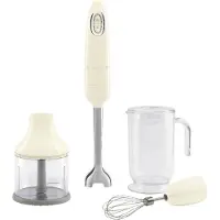 Smeg 50''s Style Stavmixer HBF03CREU Creme, Stavmixer, 1,5 m, 700 W, Gräddfärgad