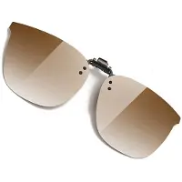 INF Polariserade Clip-on Solglasögon Brown