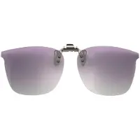 INF Polariserade Clip-on Solglasögon – UV400 Körglasögon för Glasögonbärare Pink+grey