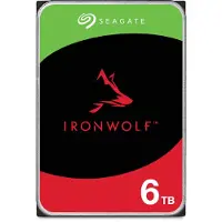 Seagate IronWolf 6 TB Hårddisk 3.5 SATA III ST6000VN006 Bulk