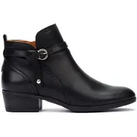 Pikolinos för kvinnor. W1U-8901C1 Daroca Ankelstövlar i läder svart (42), Hud, 3 till 5 cm, Zip, Casual, Klassisk