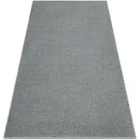 Rugsx Matta vägg till vägg MOORLAND grå 100x300 cm