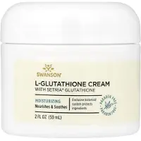 Swanson Health , L-Glutatjon kräm med Setria Glutatjon, 2 fl oz (59 ml)