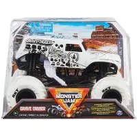 Monster Jam , Officiell Grave Digger Monster Truck, Samlar Die-Cast Fordon, 1:24 Skala