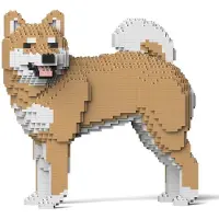 Jekca Shiba Inu 02S-M02 | Byggklossar i plast för hundar | Ålder 14+