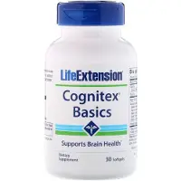 Life Extension , Cognitex Alpha GPC, 30 mjuka kapslar