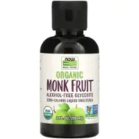 Now , Ekologiskt Monk Frukt, Flytande Sötare, 2 fl oz (59 ml)
