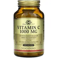 Solgar , Vitamin C, 1 000 mg, 90 Tabletter