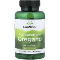Swanson Health , Fullspektrum Oregano, 450 mg, 90 Kapslar
