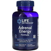 Life Extension , Adrenal Energiformel, 120 Vegetariska Kapslar