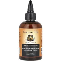 Sunny Isle Jamaican Black Castor Oil , Jamaicansk Svart Castorolja, Rot Reparation Växtolja, 4 fl oz (118 ml)