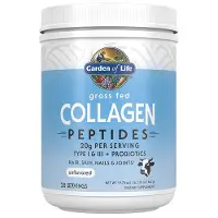 Garden of life , Gräs Foderad Kollagen Peptider, Osmakad, 19,75 oz (560 g)