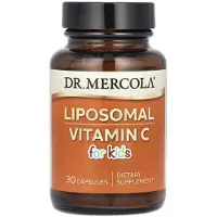 Dr. Mercola , Liposomalt Vitamin C för Barn, 30 Kapslar