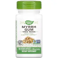 Nature'S Way , Myrrh Gom, 100 Vegansk Capsul (550 mg per Capsul)