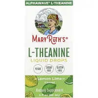 MaryRuth's , L-Tyrosin Lösningsdroppar, Citron & Lime, 200 mg, 2 fl oz (60 ml)