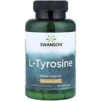 Swanson Health , L-Tyrosin, 500 mg, 100 Kapslar