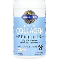 Garden of life , Gräs Föda Kollagen Peptider, Osmakulerad, 9,87 oz (280 g)
