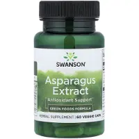 Swanson Health , Asparagussvampextrakt, 60 Veggie Capslar