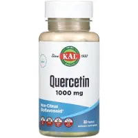 Kal , Kvercetin, 1,000 mg, 60 Tabletter