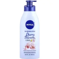 Nivea , Olja Infunderad Lotion, Kirsblomma & Jojobaolja, 16.9 fl oz (500 ml)
