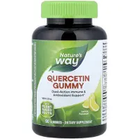 Nature'S Way , Quercetin gummin med zink, Citron, 60 gummin