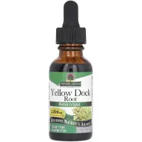 Natures Answer , Gula Dock Rot, Alkoholfri, 500 mg, 1 fl oz (30 ml)