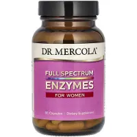 Dr. Mercola , Fullspektrum Enzymer för Kvinnor, 90 Kapslar