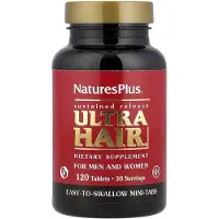 NaturesPlus - Ultra Hair, För män & kvinnor, 120 Tablets