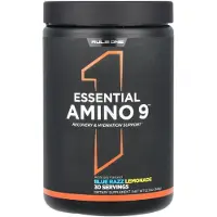Rule One Proteins , Väsentliga Aminosyror 9, Blå Razz Lemonade, 12,17 oz (345 g)